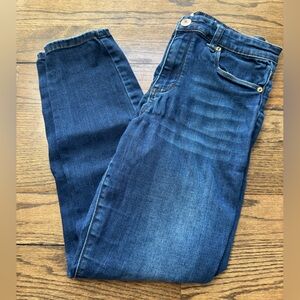 sts blue size 28 women’s dark wash skinny jeans mid rise stretch denim